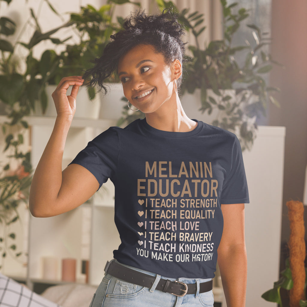 Melanin Short-Sleeve Unisex T-Shirt