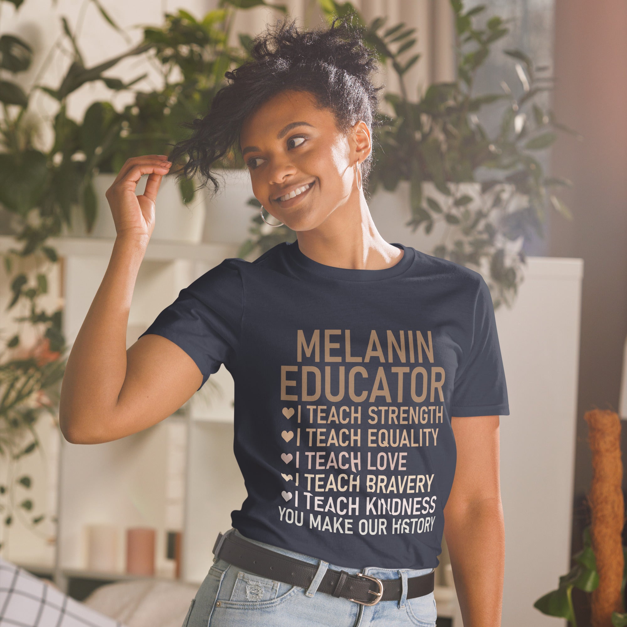 Melanin Short-Sleeve Unisex T-Shirt