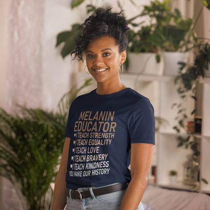 Melanin Short-Sleeve Unisex T-Shirt