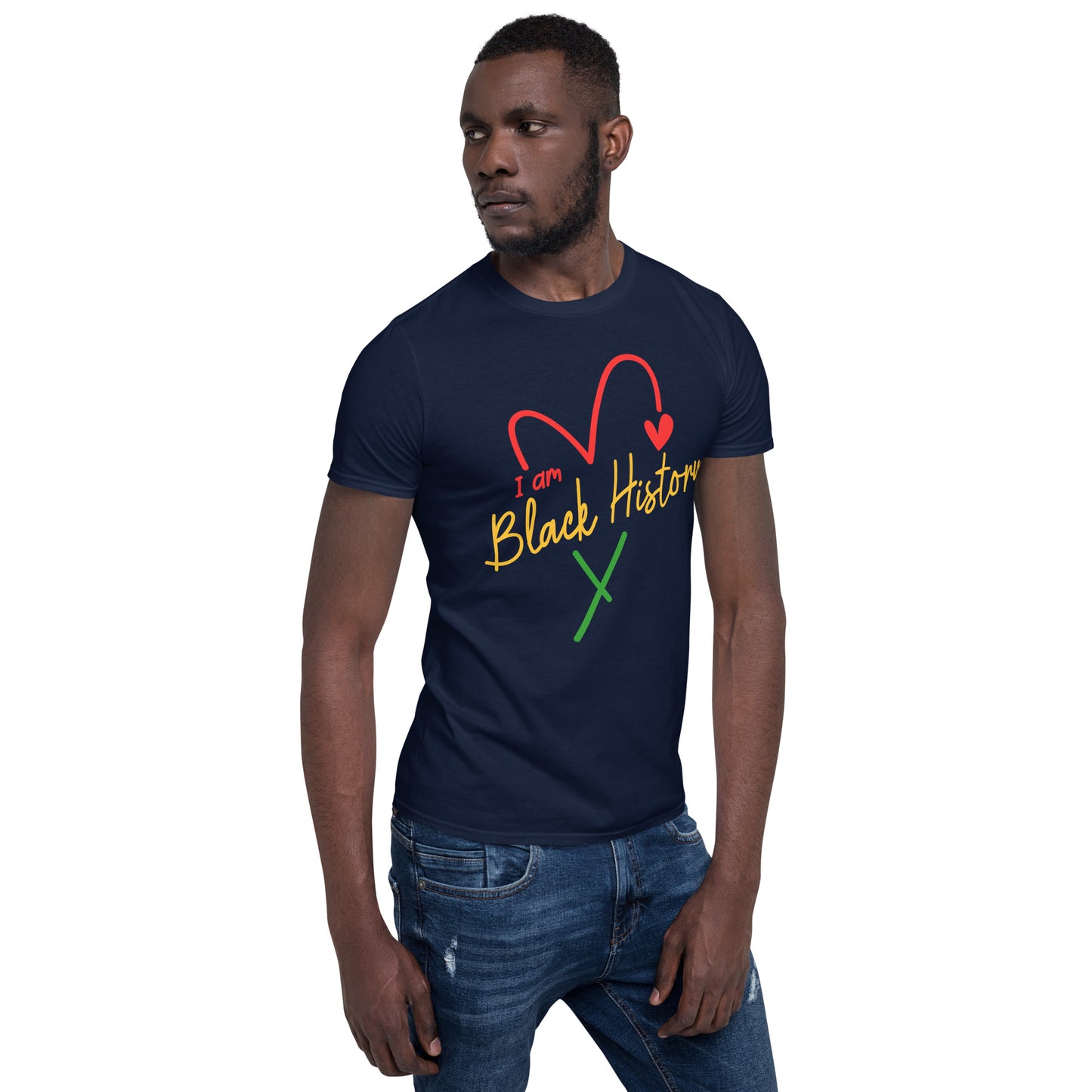 Love Black History Short-Sleeve Unisex T-Shirt