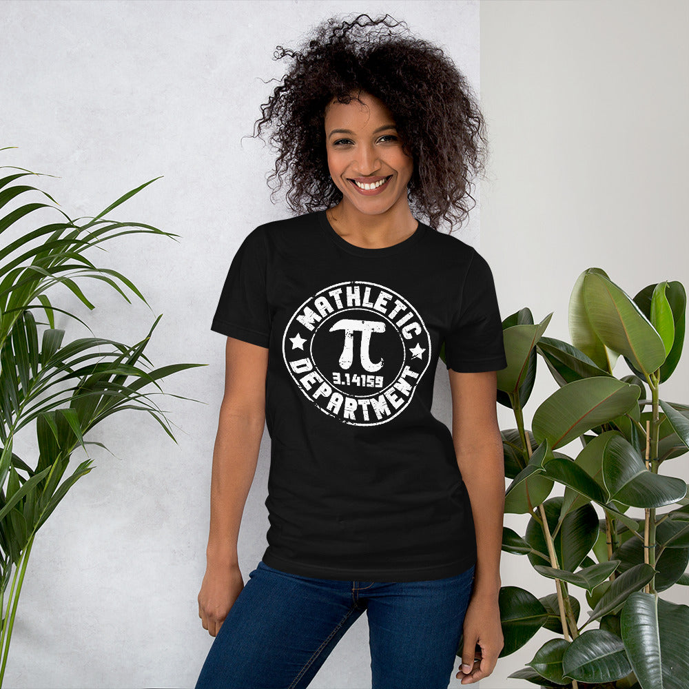 Mathletic Department Unisex t-shirt