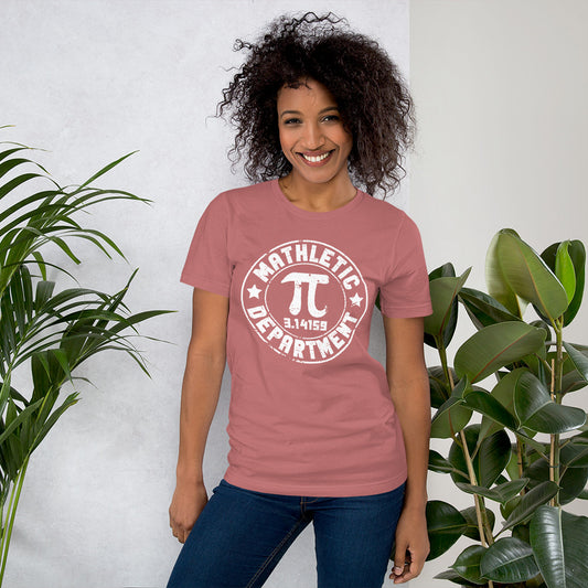 Mathletic Department Unisex t-shirt
